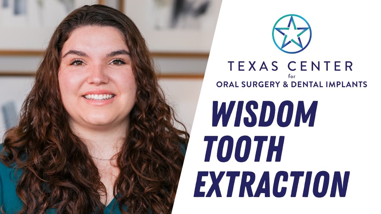 Ashley a patient at texas oral surgery who got her wisdom teeth removed