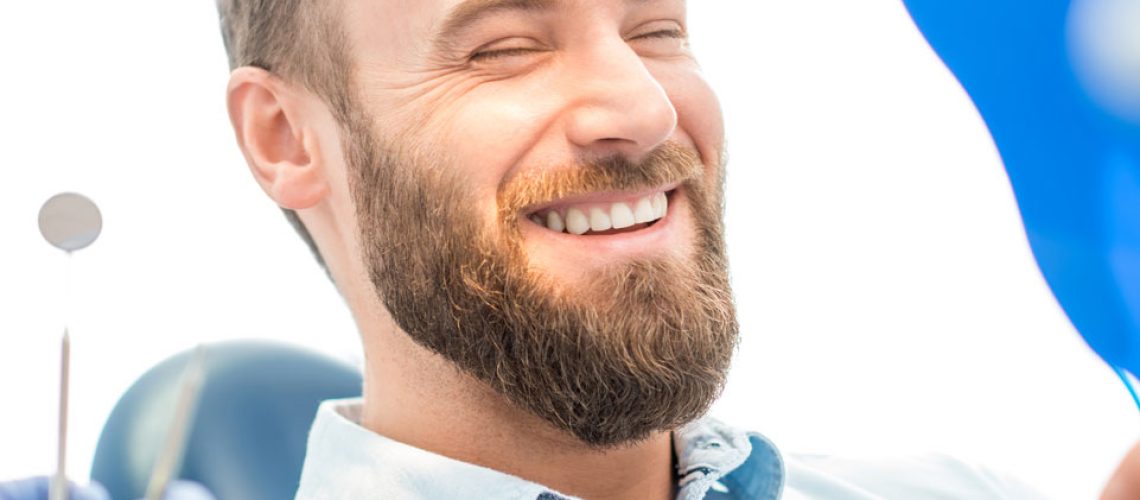 dental patient smiling