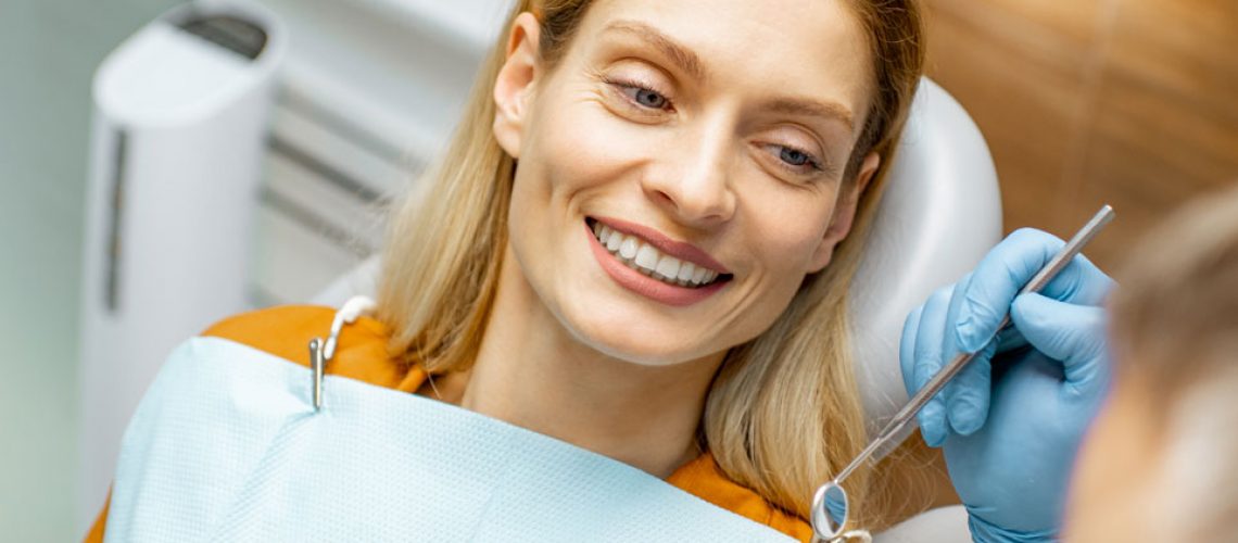 dental patient smiling