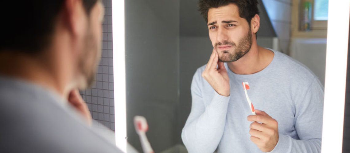 Dental Patient Suffering From Gum Disease